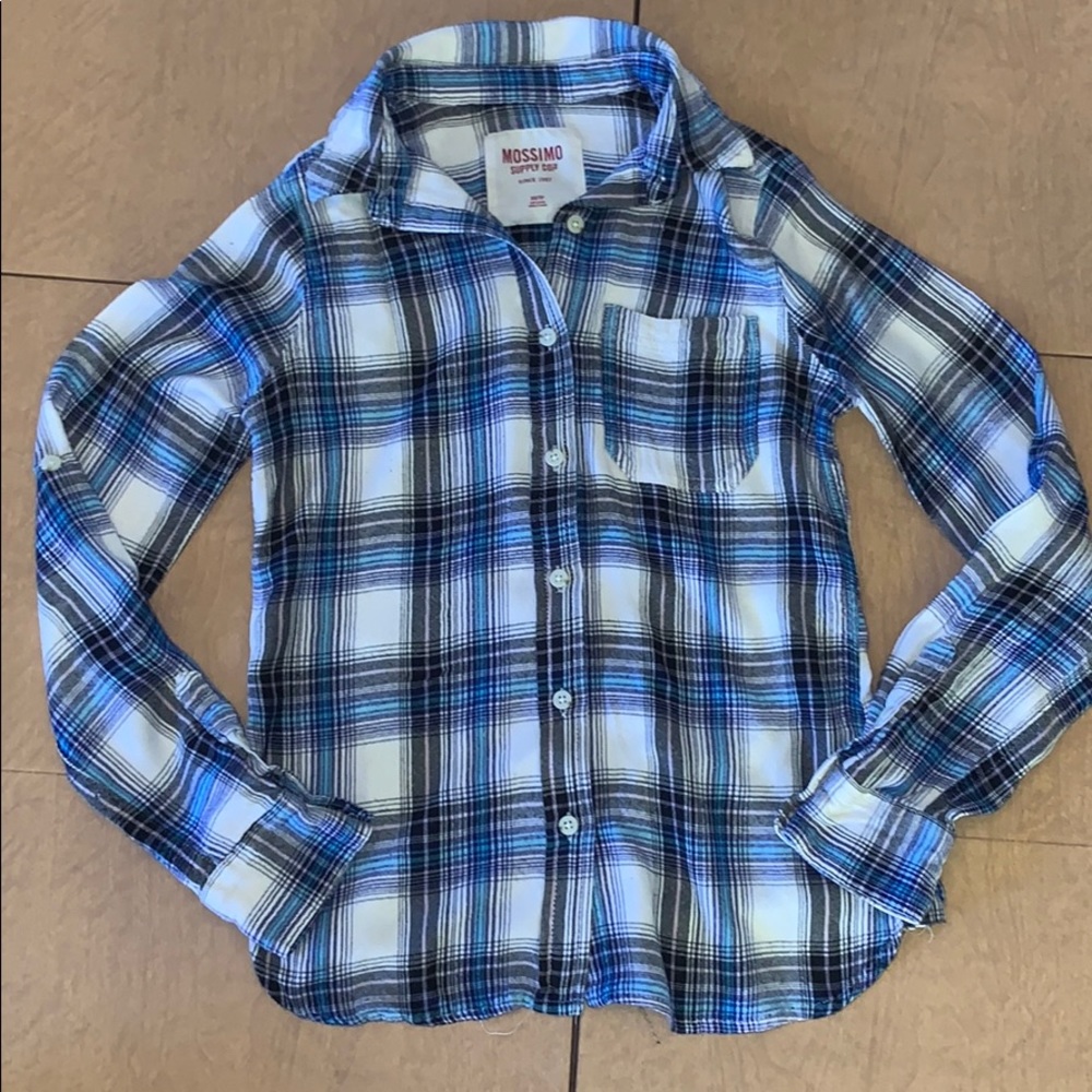 Plaid Button Up